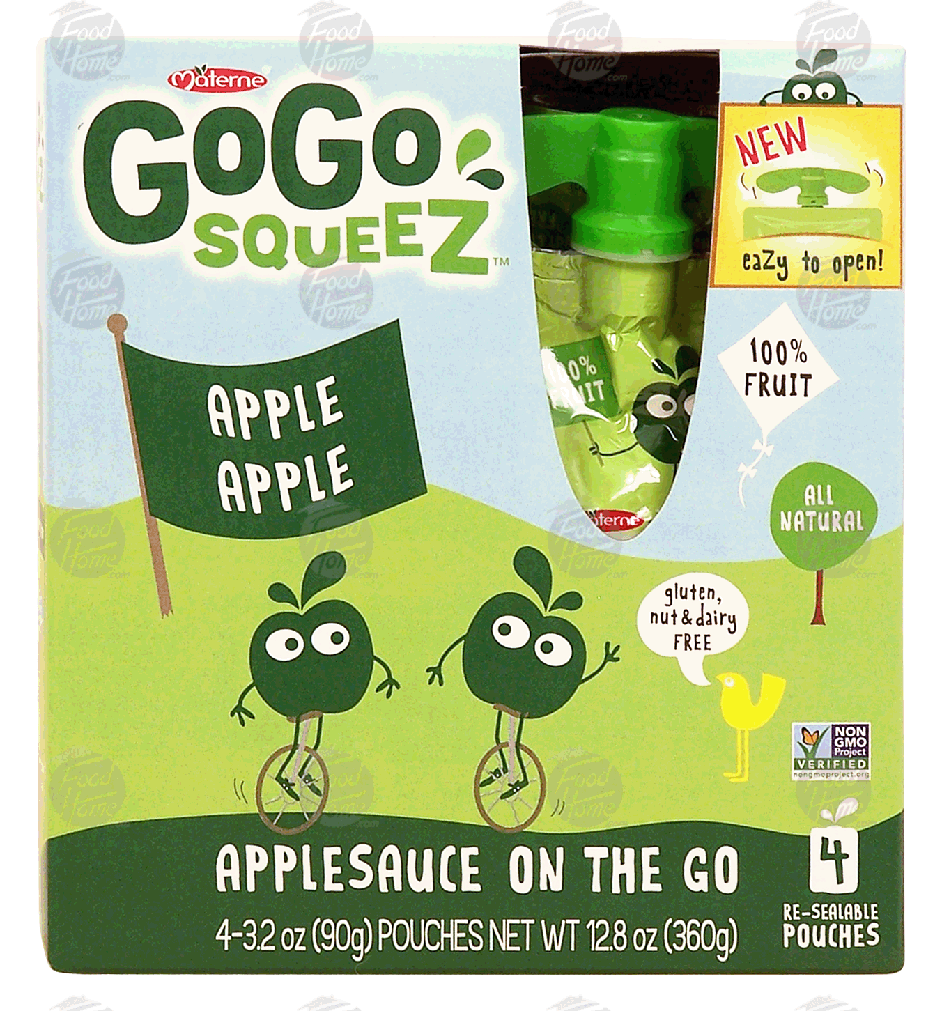 Go Go Squeez&nbsp;&nbsp;applesauce, 4-pouches Full-Size Picture